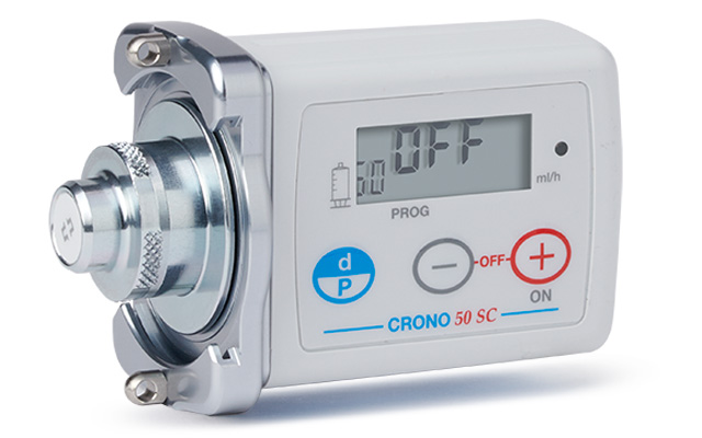 Palliative care. Infusion pump therapy with cron 50 sc